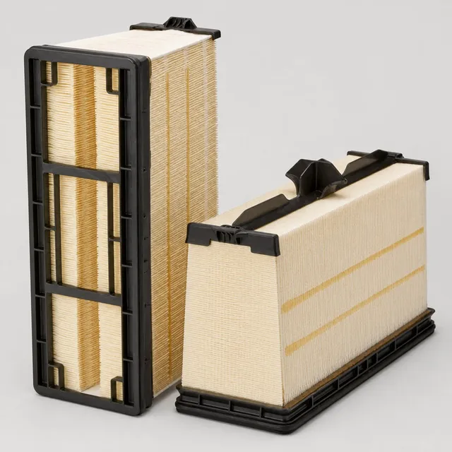 Kaltreo KT-AF1217 air filter, replaces Fleetguard AF55005 — cross-references PA31012, 5261248, WA10705