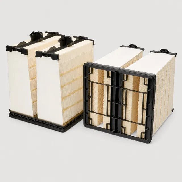 Kaltreo KT-AF5472 air filter, replaces Fleetguard AF55015 — cross-references PA31000, 5261250, WA10715