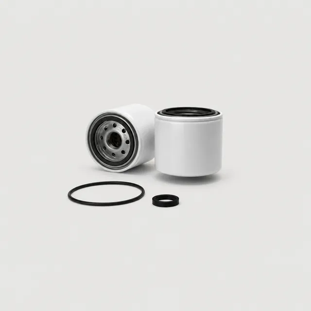Kaltreo KT-FF2012 fuel filter, replaces Fleetguard FS19511 — cross-references WR330545, 3092320, F070076