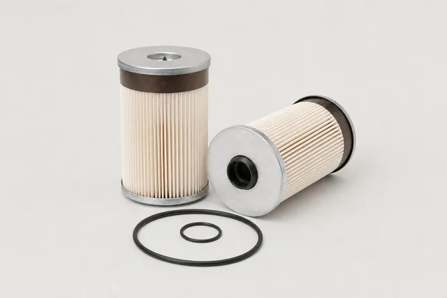 Kaltreo KT-FF4115 fuel filter, replaces Fleetguard FS19765 — cross-references PF7930, 102528, 102761