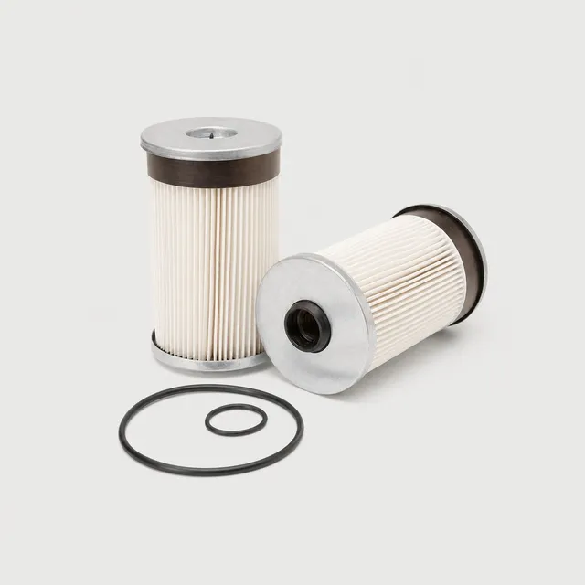 Kaltreo KT-FF5253 fuel filter, replaces Fleetguard FS19764 — cross-references PF9814, BK6092, 86964