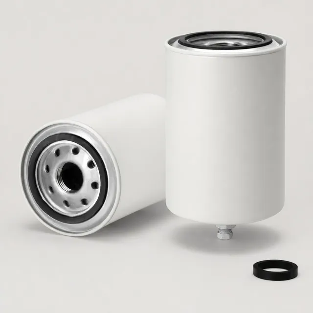 Kaltreo KT-FF7907 fuel filter, replaces Fleetguard FF198 — cross-references TP623, AP3412, APF3412A