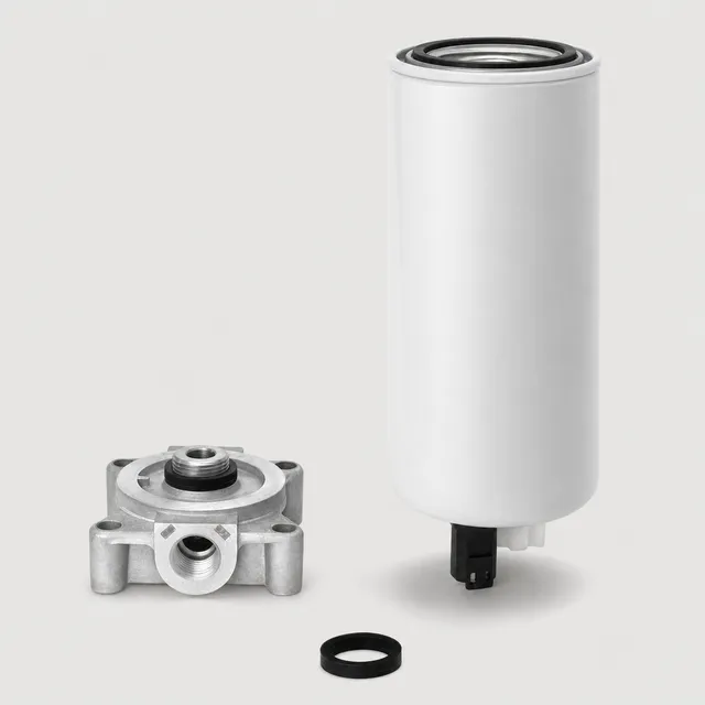 Kaltreo KT-FF8813 fuel filter, replaces Fleetguard FS1003 — cross-references 5580006640, BF1293-SPS, BF1263SP