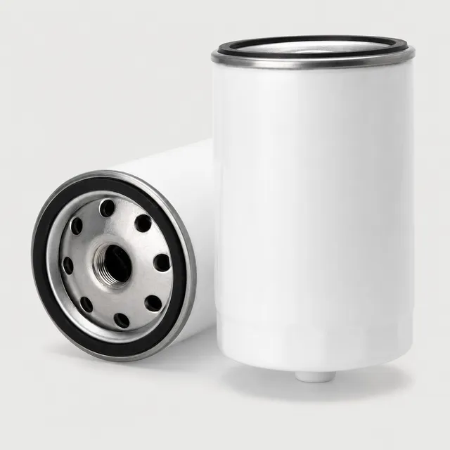 Kaltreo KT-FF8975 fuel filter, replaces Fleetguard FS1095 — cross-references BF46122, 5718626, 4504438