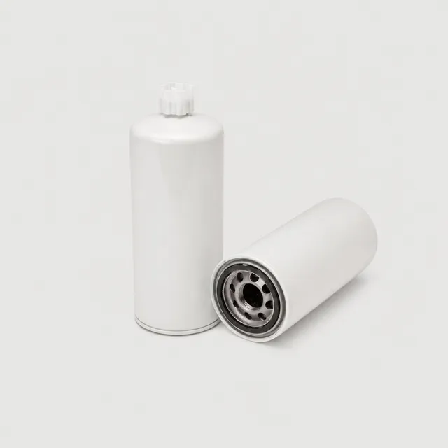 Kaltreo KT-FF9804 fuel filter, replaces Fleetguard FS20000 — cross-references BF46015, 86940, 3966406